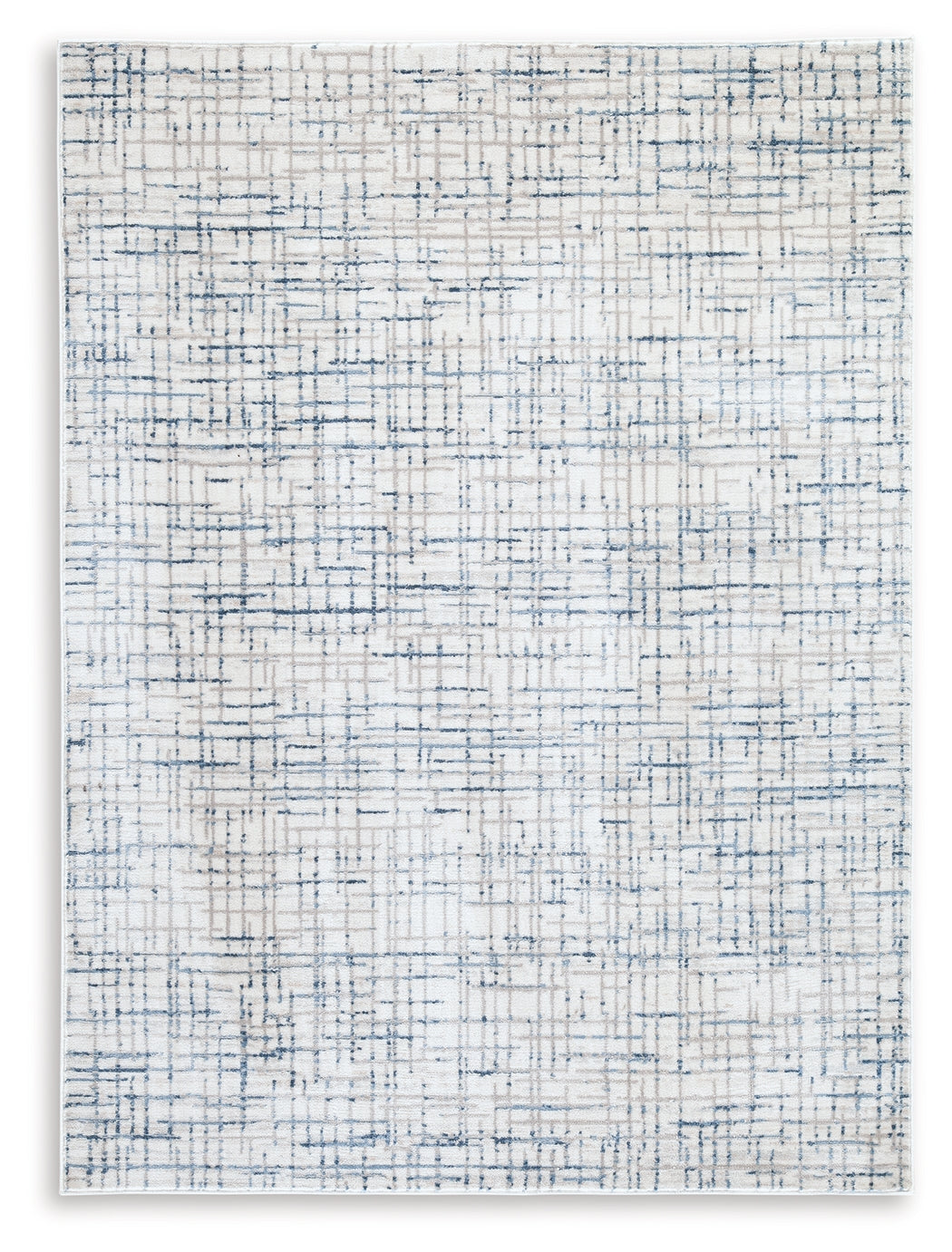 Beckfille Blue/Gray/Cream 5' x 7' Rug from Ashley - Luna Furniture