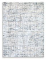 Beckfille Blue/Gray/Cream 5' x 7' Rug from Ashley - Luna Furniture