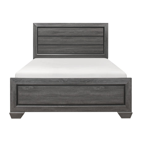 Beechnut Gray Full Panel Bed from Homelegance - Luna Furniture