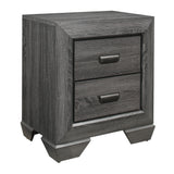 Beechnut Gray Nightstand from Homelegance - Luna Furniture