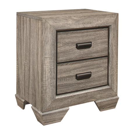 Beechnut Light Elm Nightstand from Homelegance - Luna Furniture