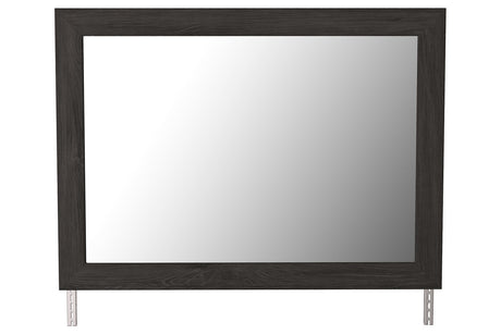 Belachime Black Bedroom Mirror (Mirror Only) from Ashley - Luna Furniture