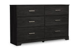 Belachime Black Dresser from Ashley - Luna Furniture