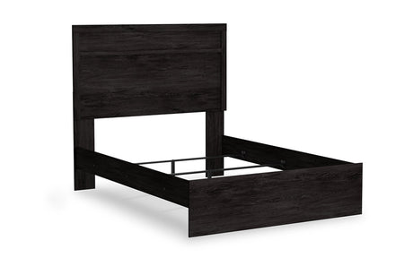 Belachime Charcoal Full Panel Bed from Ashley - Luna Furniture