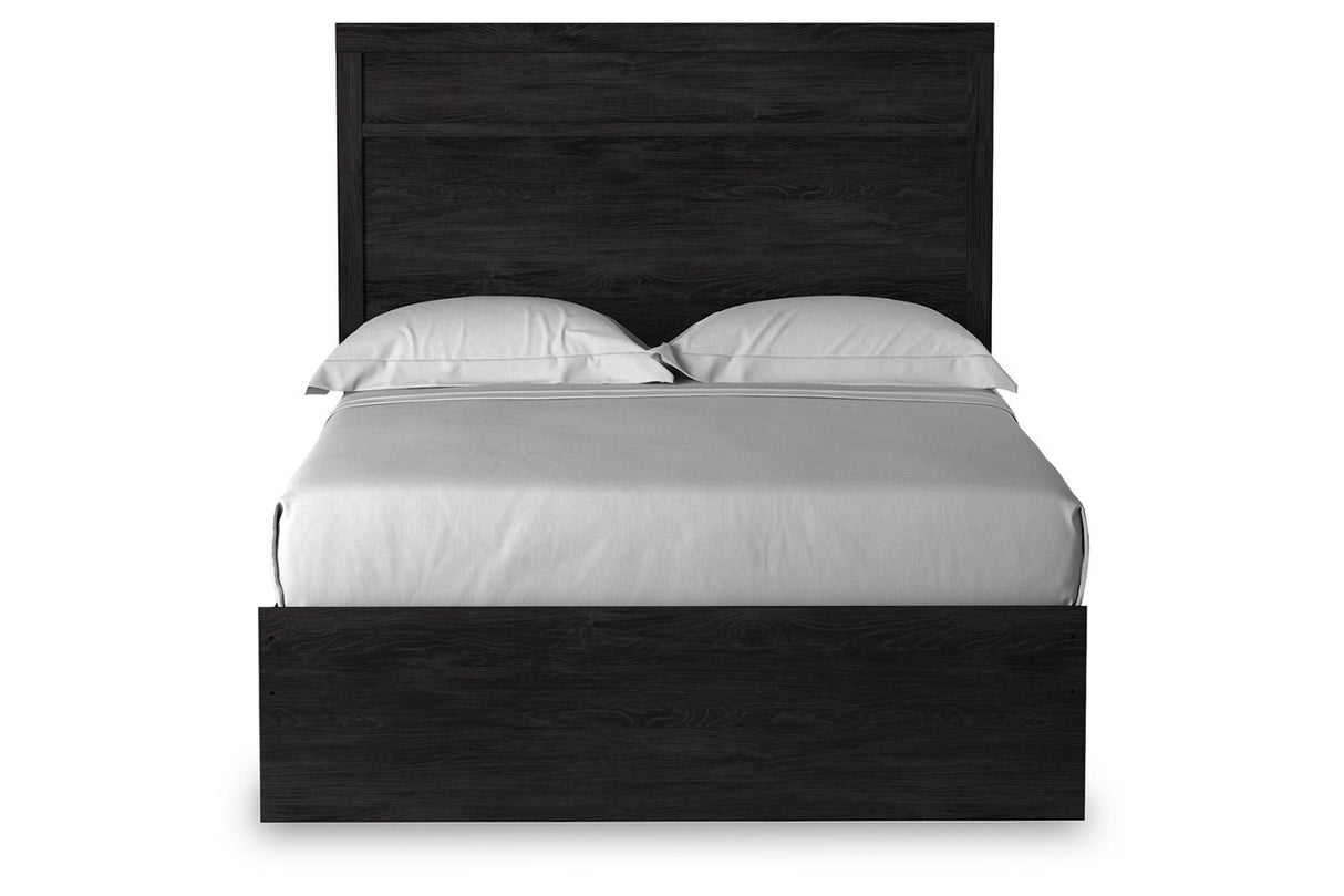 Belachime Charcoal Full Panel Bed from Ashley - Luna Furniture