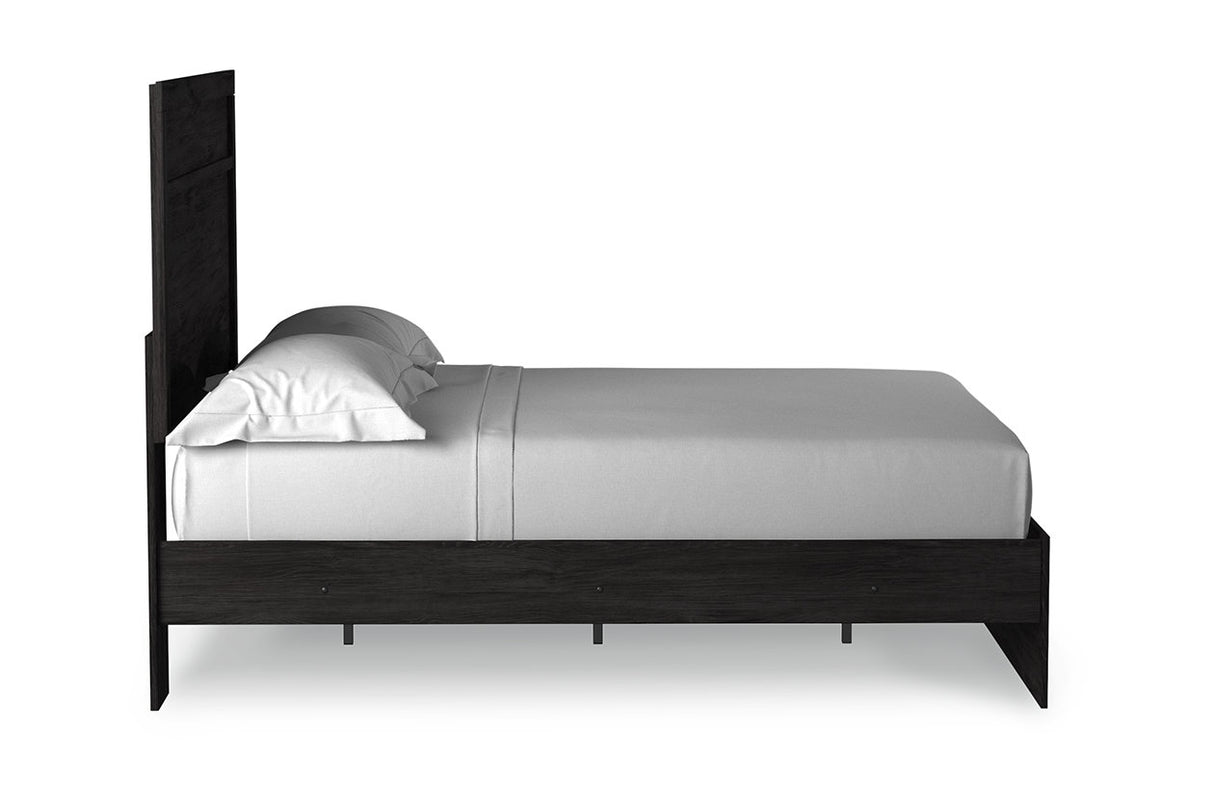 Belachime Charcoal Full Panel Bed from Ashley - Luna Furniture