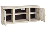 Bellaby Whitewash 60" TV Stand from Ashley - Luna Furniture