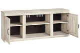 Bellaby Whitewash 60" TV Stand from Ashley - Luna Furniture