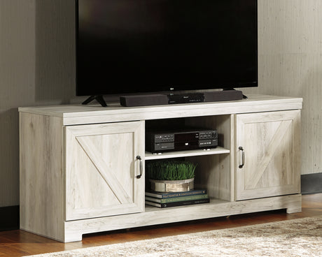 Bellaby Whitewash 63" TV Stand from Ashley - Luna Furniture