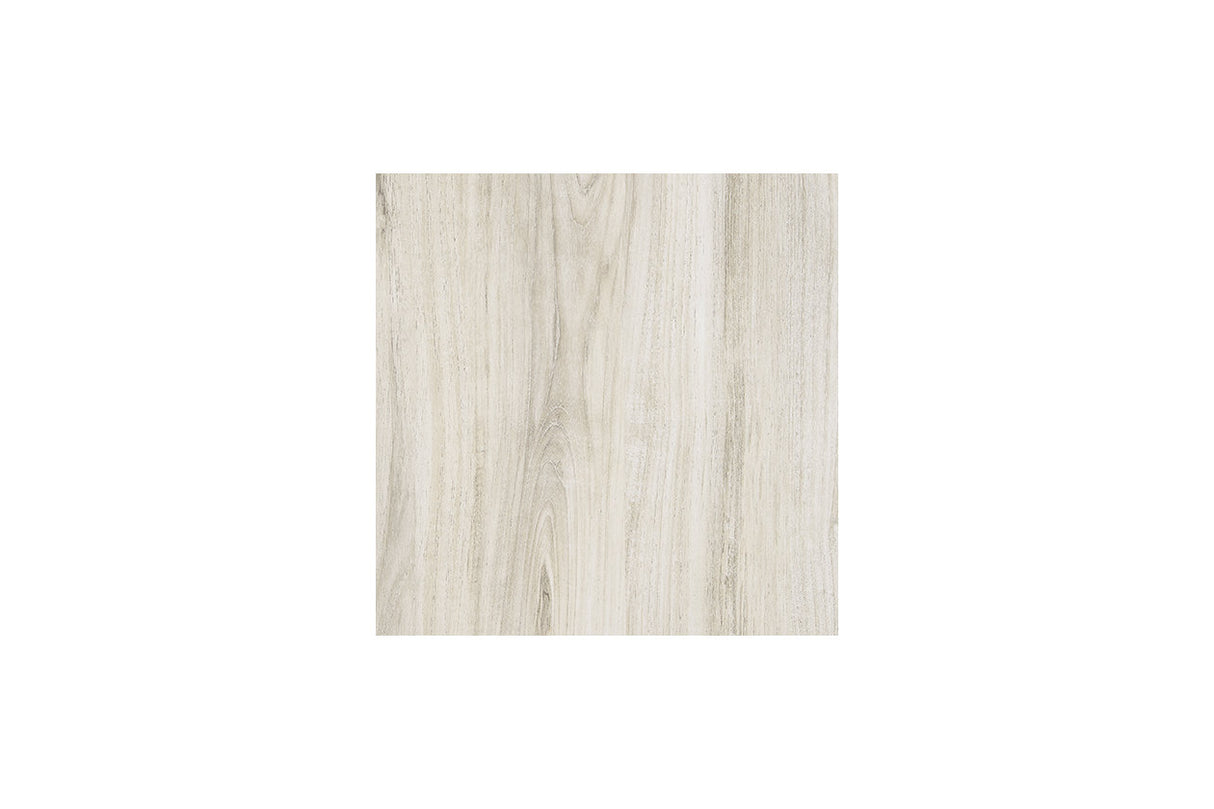 Bellaby Whitewash 63" TV Stand with Electric Fireplace from Ashley - Luna Furniture