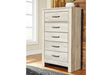 Bellaby Whitewash Chest of Drawers from Ashley - Luna Furniture