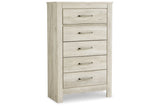 Bellaby Whitewash Chest of Drawers from Ashley - Luna Furniture