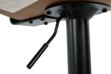 Bellatier Brown Adjustable Height Barstool from Ashley - Luna Furniture