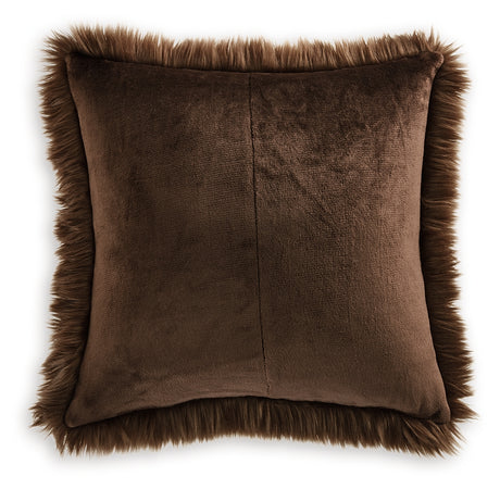 Bellethrone Brown Pillow from Ashley - Luna Furniture