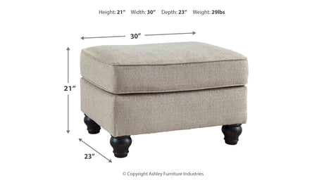 Benbrook Ash Ottoman from Ashley - Luna Furniture