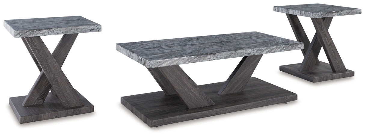 Bensonale Brown/Gray Table from Ashley - Luna Furniture