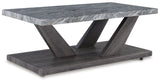 Bensonale Brown/Gray Table from Ashley - Luna Furniture
