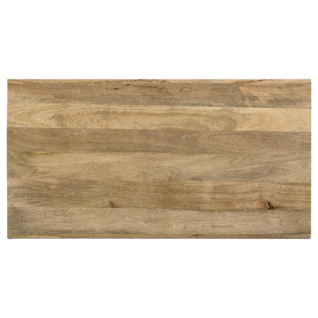 Benton Natural Rectangular Solid Wood Coffee Table from Coaster - Luna Furniture