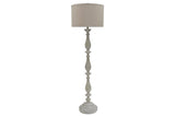 Bernadate Whitewash Floor Lamp from Ashley - Luna Furniture