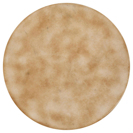 Bernardo Natural and Gunmetal Round Accent Table with Bird Cage Base from Coaster - Luna Furniture