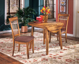 Berringer Rustic 3-Piece Drop Leaf Dining Set from Ashley - Luna Furniture