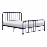 Bethany Blue Queen Metal Platform Bed from Homelegance - Luna Furniture