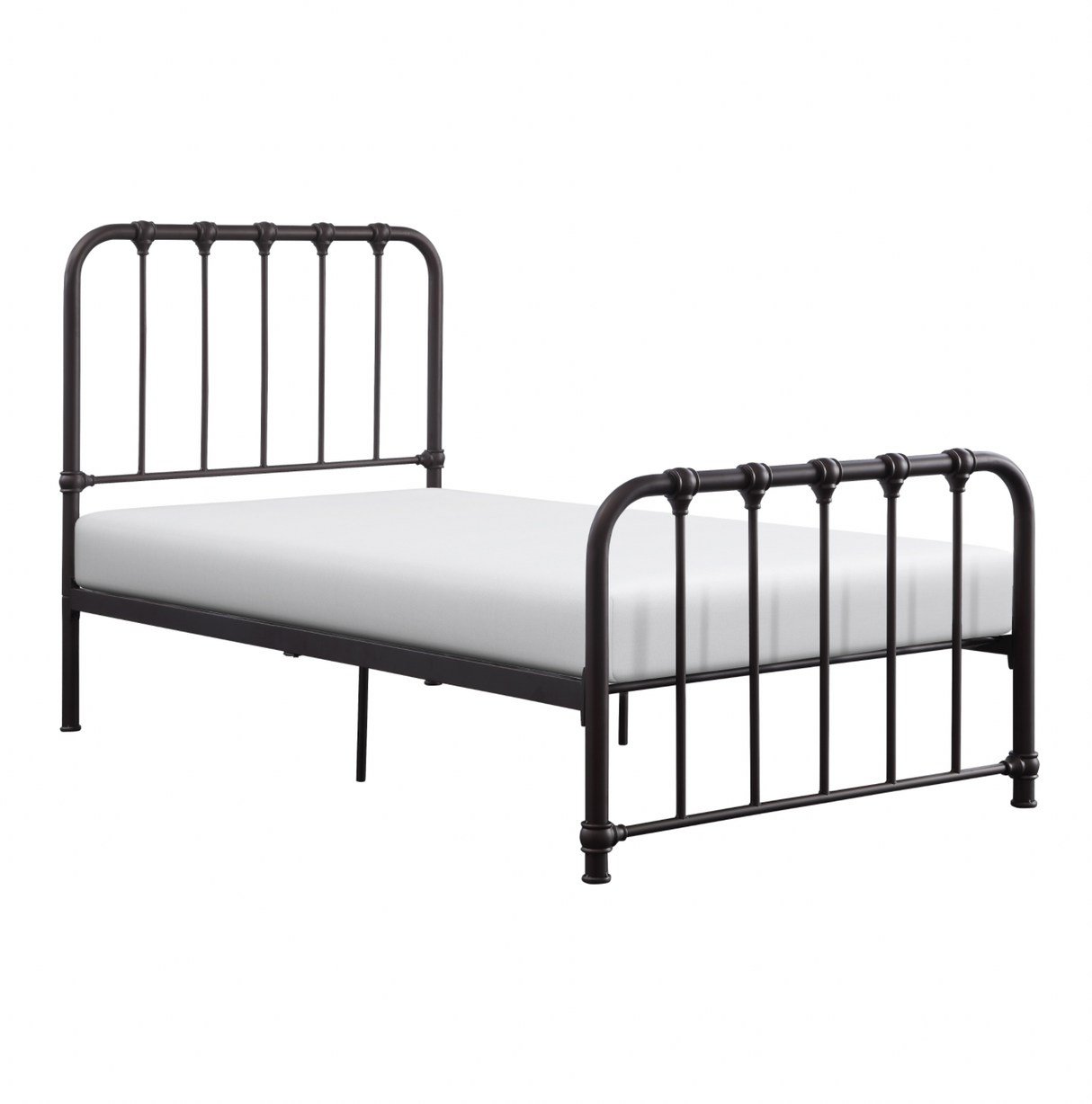 Bethany Dark Bronze Twin Metal Platform Bed from Homelegance - Luna Furniture