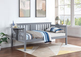 Bethany Gray Wood Twin Daybed with Drop-down Tables from Coaster - Luna Furniture