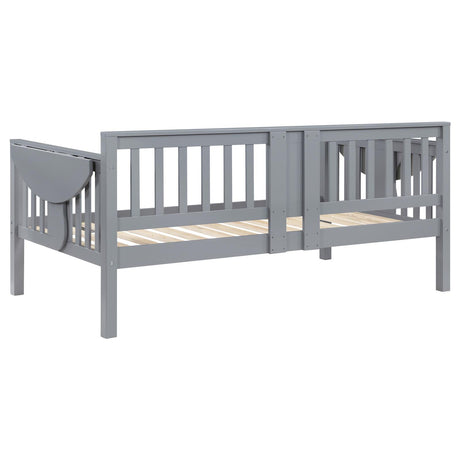 Bethany Gray Wood Twin Daybed with Drop-down Tables from Coaster - Luna Furniture