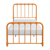 Bethany Orange Twin Metal Platform Bed from Homelegance - Luna Furniture