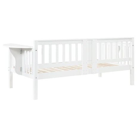 Bethany White Wood Twin Daybed with Drop-down Tables from Coaster - Luna Furniture
