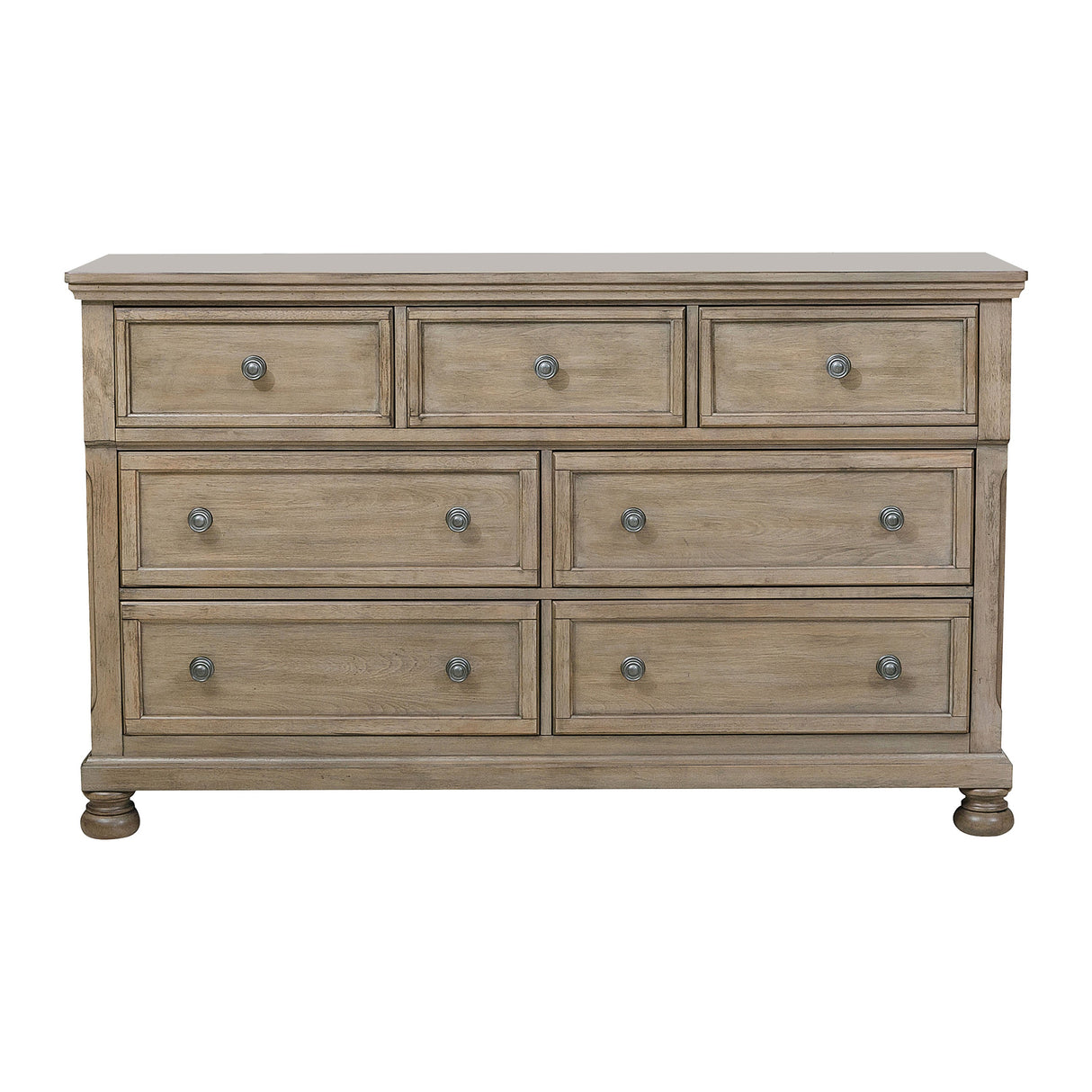 Bethel Wire Brushed Gray Dresser from Homelegance - Luna Furniture