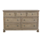 Bethel Wire Brushed Gray Dresser from Homelegance - Luna Furniture