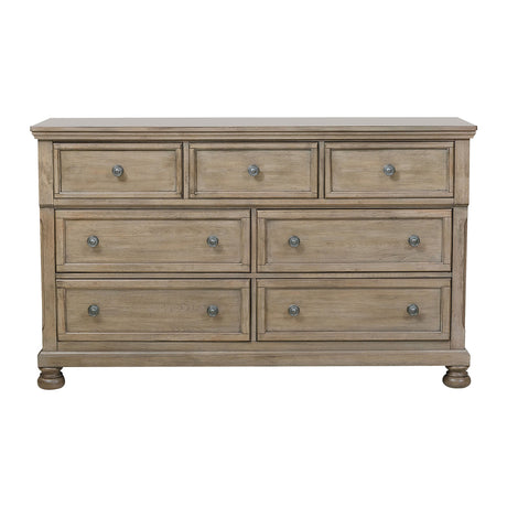 Bethel Wire Brushed Gray Dresser from Homelegance - Luna Furniture