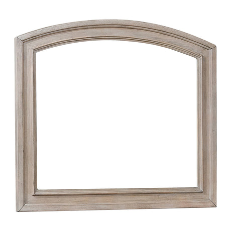 Bethel Wire Brushed Gray Mirror (Mirror Only) from Homelegance - Luna Furniture