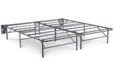 Better than a Boxspring Gray 2-Piece King Foundation from Ashley - Luna Furniture