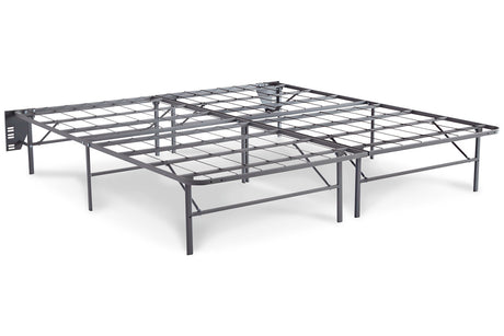 Better than a Boxspring Gray 2-Piece King Foundation from Ashley - Luna Furniture