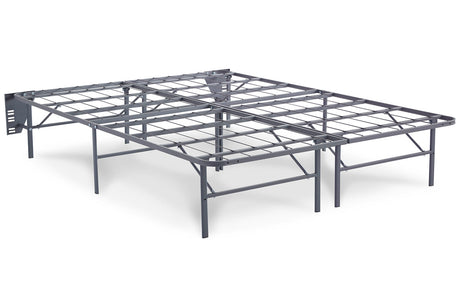 Better than a Boxspring Gray Queen Foundation from Ashley - Luna Furniture