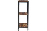 Bevinfield Brown/Black Bar Cart from Ashley Furniture - Luna Furniture