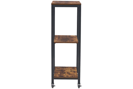Bevinfield Brown/Black Bar Cart from Ashley - Luna Furniture