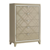 Bijou Champagne Chest from Homelegance - Luna Furniture