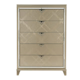 Bijou Champagne Chest from Homelegance - Luna Furniture