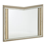 Bijou Champagne Mirror (Mirror Only) from Homelegance - Luna Furniture