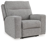 Biscoe Pewter Power Recliner from Ashley - Luna Furniture
