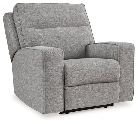 Biscoe Pewter Power Recliner from Ashley - Luna Furniture