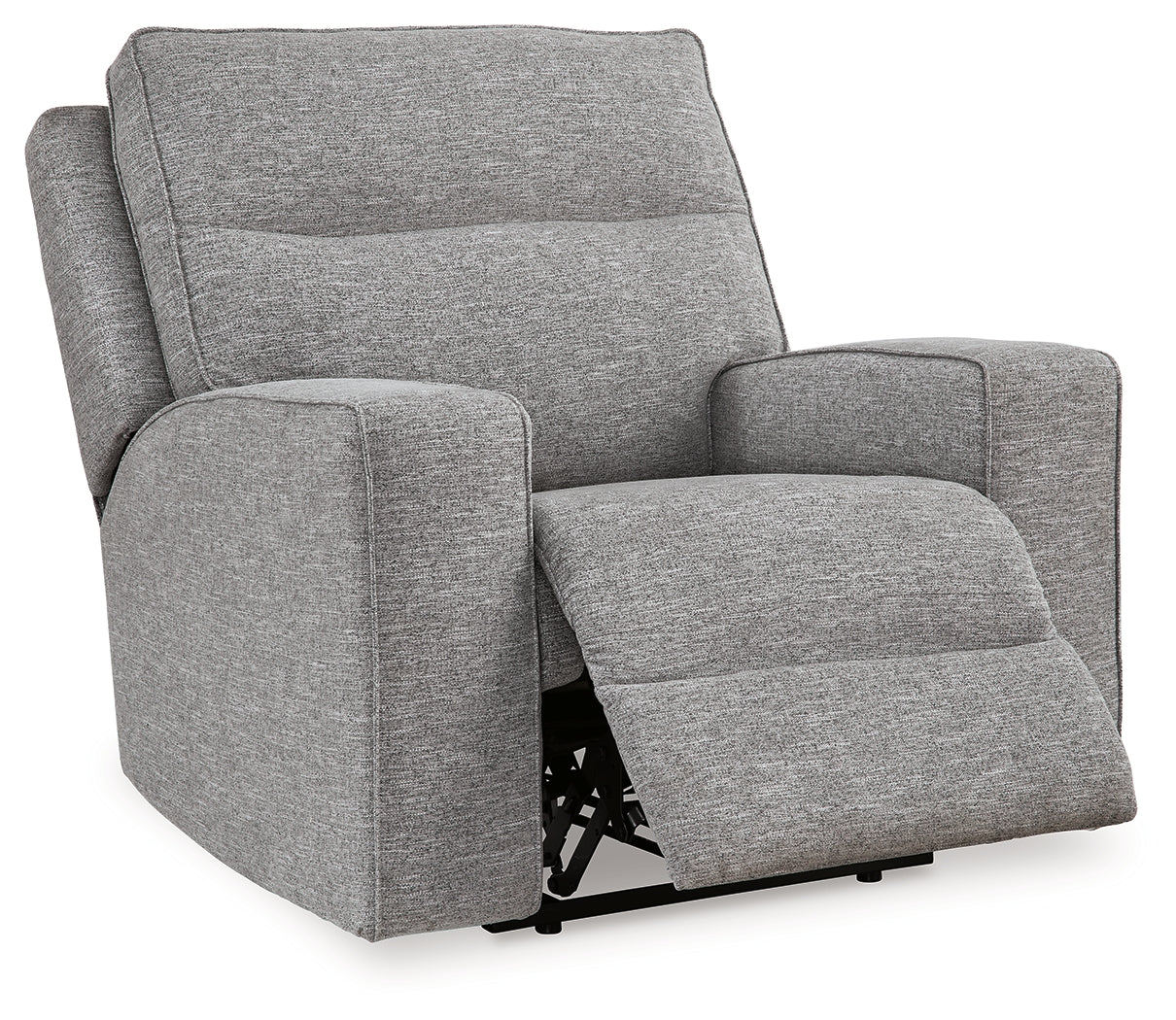 Biscoe Pewter Power Recliner - Luna Furniture