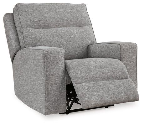 Biscoe Pewter Power Recliner from Ashley - Luna Furniture