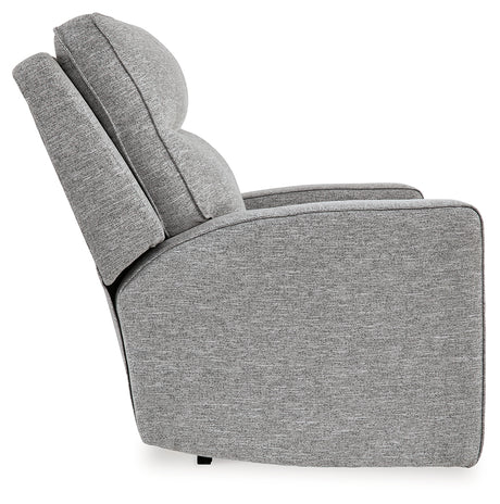 Biscoe Pewter Power Recliner from Ashley - Luna Furniture