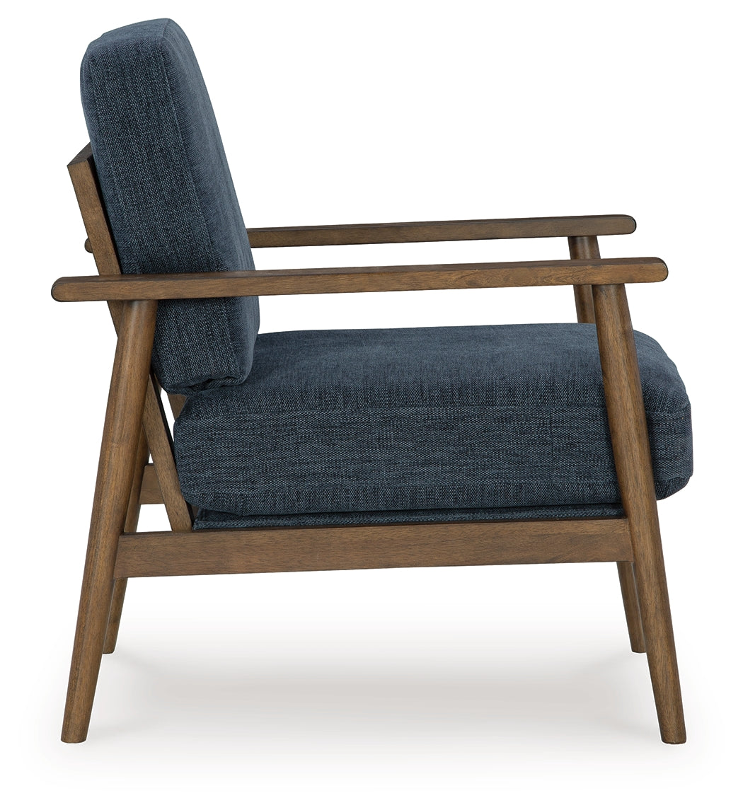 Bixler Navy Accent Chair from Ashley - Luna Furniture