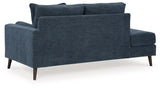 Bixler Navy Right-Arm Facing Corner Chaise from Ashley - Luna Furniture